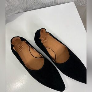 L’Amour Des Pieds Black Suede Brylee Slip-On flats, new, no box, size 9.5